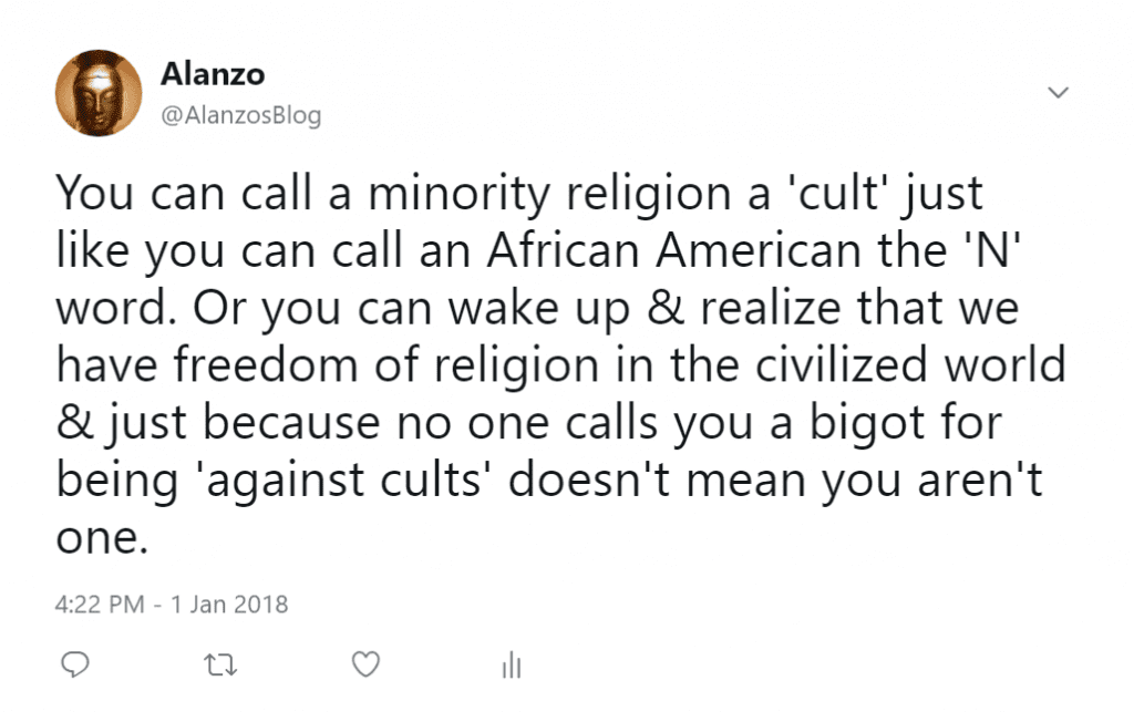 Cults in 2018
