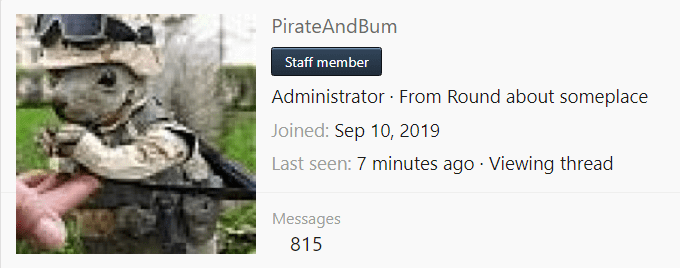 PirateandBum Profile ESMBR