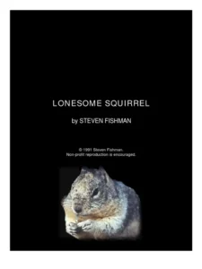 book cover steven fishman lonesome squirrel