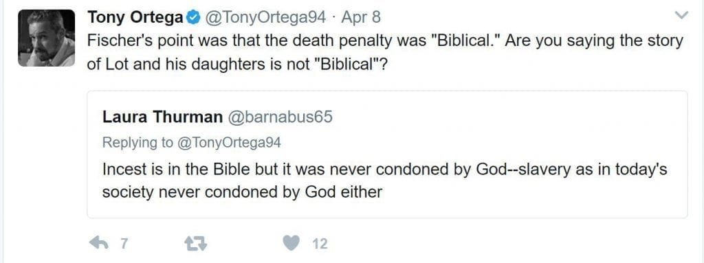 Tony Ortega Persecutes Christians on Twitter